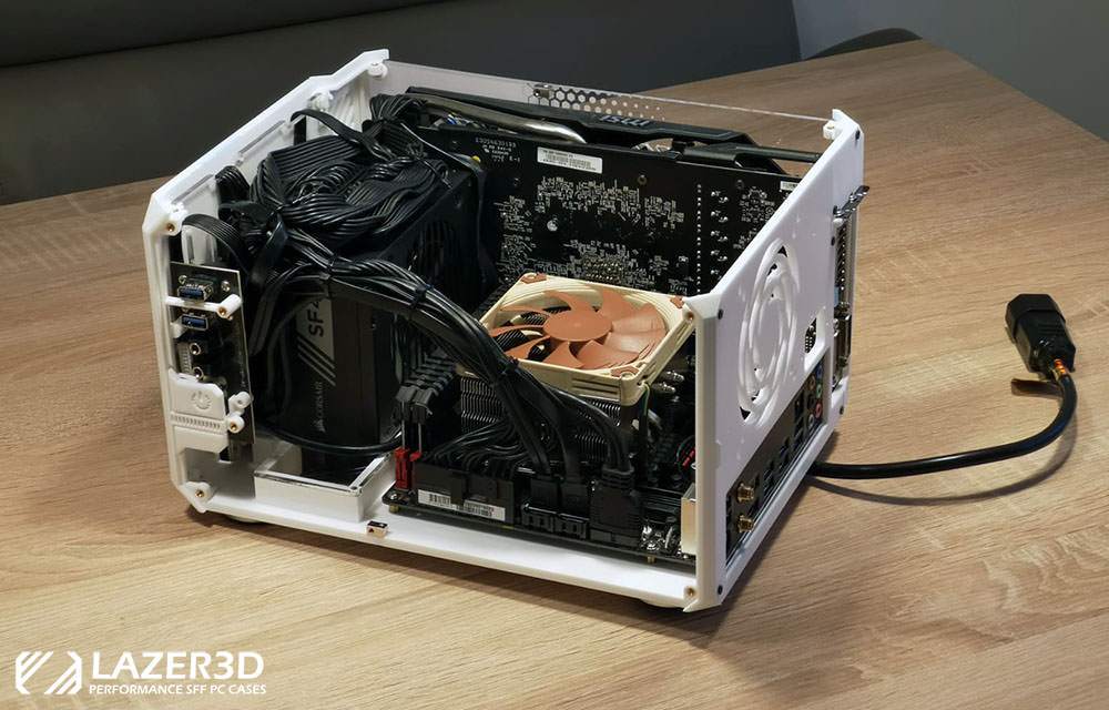 Layout of the LZ7 XTD ITX gaming Case