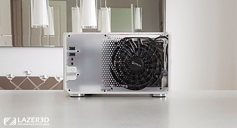 140mm slim fan support for excellent airflow throughout the system