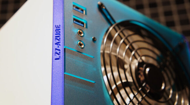 LZ7 Side Power Panel with 140mm Fan and Finger Guard