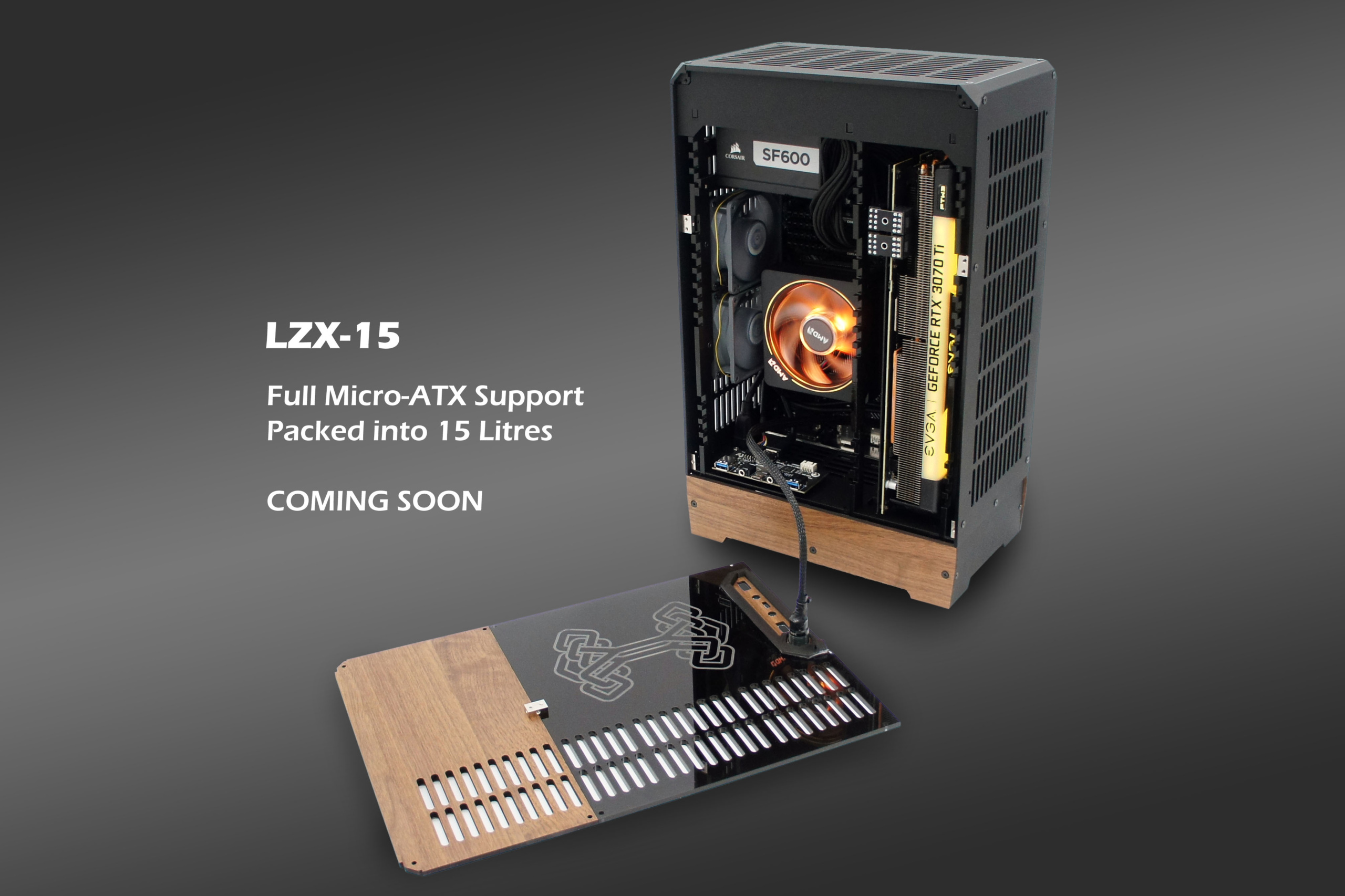 LZX-15 Micro ATX Case - Coming Soon Banner