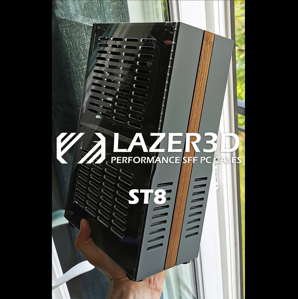 Lazer3D ST8 Slim Tower PC Case